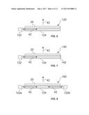 OPTICALLY TRANSMISSIVE ANTENNA BREAK STRUCTURES FOR WIRELESS DEVICES, AND     ASSOCIATED SYSTEMS AND PROCESSES diagram and image