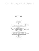 USER TERMINAL AND CONTROL METHOD THEREFOR diagram and image