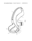 FREELY ADJUSTABLE ERGONOMIC BONE CONDUCTION EARPHONE RACK diagram and image