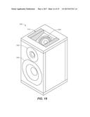 Audio Speakers Having Upward Firing Drivers for Reflected Sound Rendering diagram and image