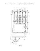 INNER STATIC ELECTRICITY ELIMINATING CONTROL VALVE FOR ORGANIC SOLVENT     DELIVERY PIPELINES diagram and image