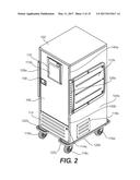 Mobile Refrigeration Cabinet diagram and image