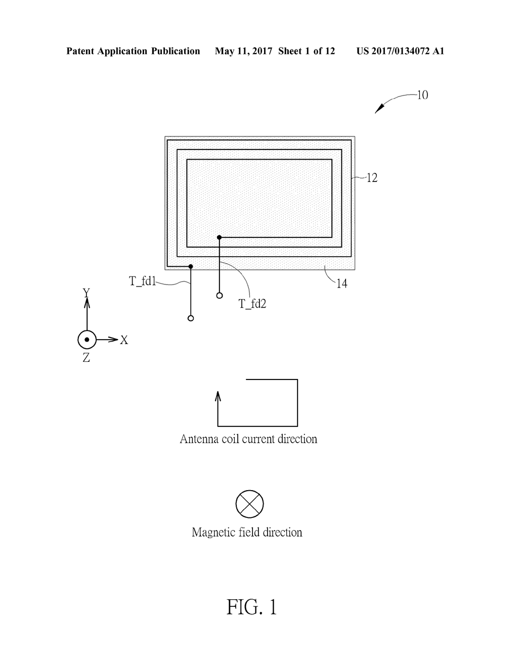 Antenna having Passive Booster for Near Field Communication - diagram, schematic, and image 02