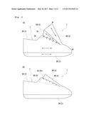 SHOE UPPER, AND METHOD FOR KNITTING SHOE UPPER diagram and image