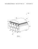 AN ULTRASOUND TRANSDUCER PROBE HAVING A CURVED IMAGING FACE diagram and image