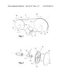 WIRE CUTTING DEVICE COMPRISING A ROTARY MEMBER PROVIDED WITH MEANS FOR     LUBRICATION OF THE WIRE diagram and image