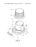 BRAKE DEVICE OF FILM PACKING DEVICE diagram and image