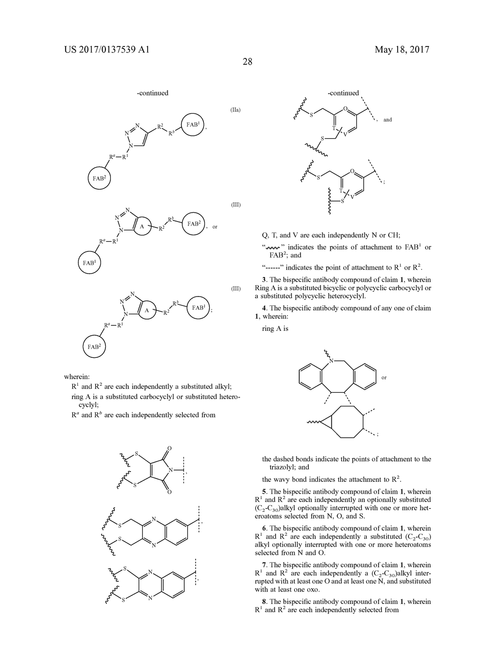 CHEMICALLY-LOCKED BISPECIFIC ANTIBODIES - diagram, schematic, and image 40