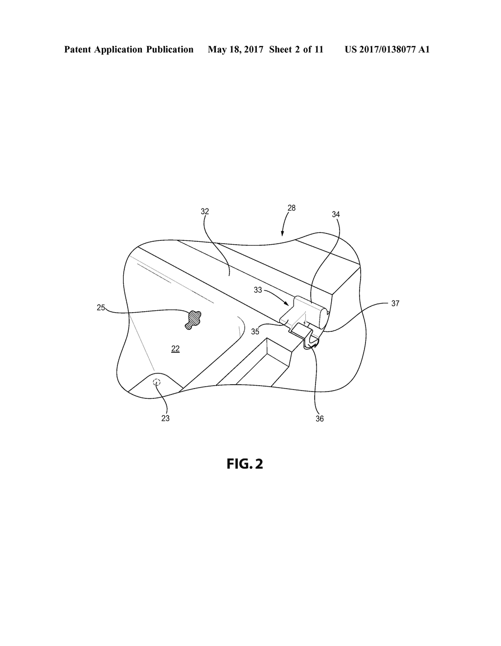 Intermittent Locking Door Mechanism - diagram, schematic, and image 03