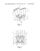 COOLED TURBINE RUNNER, IN PARTICULAR FOR AN AIRCRAFT ENGINE diagram and image