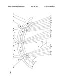 DEVICE AND METHOD FOR INFLUENCING THE TEMPERATURES IN INNER RING SEGMENTS     OF A GAS TURBINE diagram and image