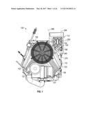 SMALL AIR-COOLED ENGINE ASSEMBLY WITH DRY SUMP LUBRICATION SYSTEM diagram and image