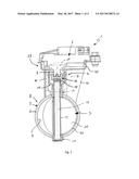 ELECTRIC EXHAUST GAS VALVE DEVICE diagram and image