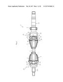 CONSTANT VELOCITY UNIVERSAL JOINT OUTER JOINT MEMBER AND MANUFACTURING     METHOD FOR SAME diagram and image