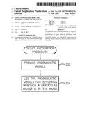 USING A PROBABILISTIC MODEL FOR DETECTING AN OBJECT IN VISUAL DATA diagram and image