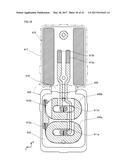 VIBRATION GENERATOR MOVING VIBRATOR BY MAGNETIC FIELD GENERATED BY COIL     AND HOLDER USED IN VIBRATION-GENERATOR diagram and image