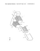 STATOR OF ELECTRIC MOTOR AND COOLING STRUCTURE OF ELECTRIC ROTATING     MACHINE diagram and image