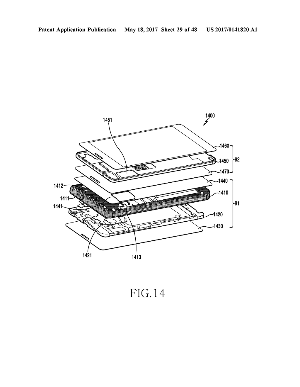 ANTENNA DEVICE AND ELECTRONIC DEVICE INCLUDING THE SAME - diagram, schematic, and image 30