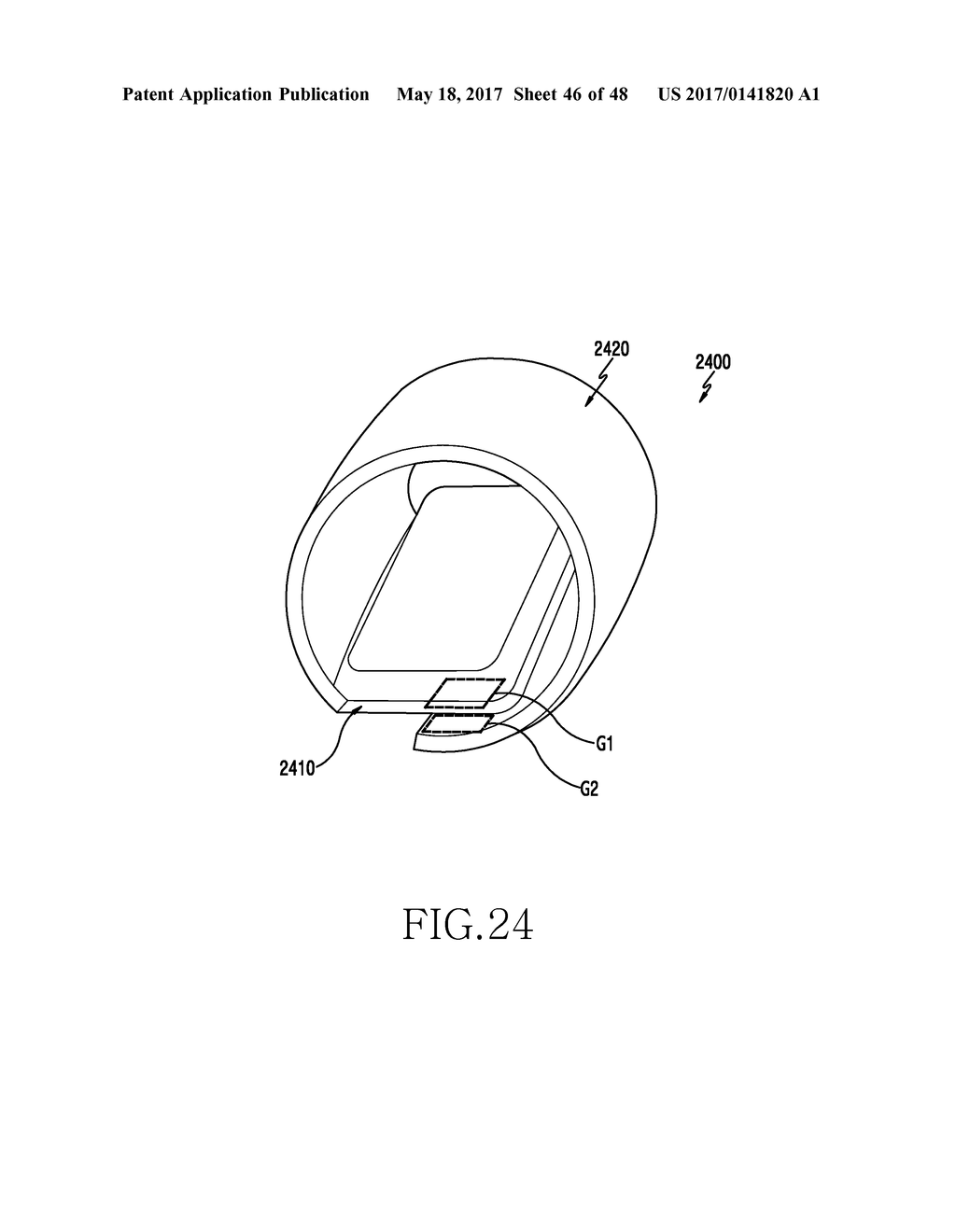 ANTENNA DEVICE AND ELECTRONIC DEVICE INCLUDING THE SAME - diagram, schematic, and image 47