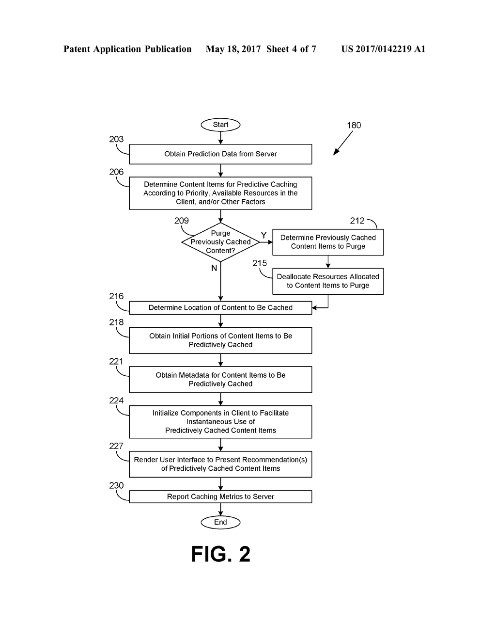 CLIENT-SIDE PREDICTIVE CACHING FOR CONTENT - diagram, schematic, and image 05