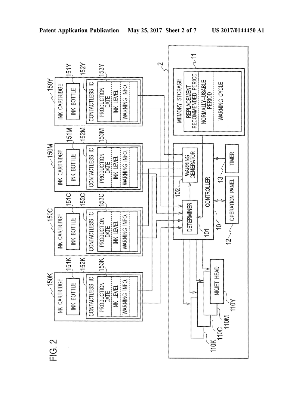 EXPENDABLE SUPPLY FOR PRINTER - diagram, schematic, and image 03