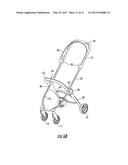 COMPACT FOLDING BABY STROLLER diagram and image