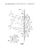 OPTICAL INTERFACE DEVICES AND METHODS EMPLOYING OPTICAL FIBERS AND A     SUPPORT MEMBER HAVING A BEND SECTION diagram and image