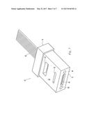 Unitary Multi-Fiber Optical Ferrule with Integrated Lenses diagram and image