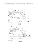 OPTICAL INTERFACE DEVICE HAVING A CURVED WAVEGUIDE USING LASER WRITING AND     METHODS OF FORMING diagram and image