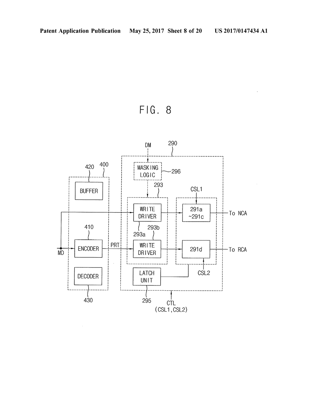 SEMICONDUCTOR MEMORY DEVICES AND METHOD OF OPERATING THE SAME - diagram, schematic, and image 09