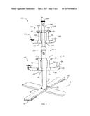 APPARATUSES AND KITS FOR DISPLAYING ITEMS diagram and image