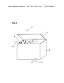 CONTAINER FOR SUPPLYING PLANT ROOTS WITH NUTRIENT SOLUTION WITHOUT THE USE     OF SOIL diagram and image