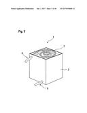 CONTAINER FOR SUPPLYING PLANT ROOTS WITH NUTRIENT SOLUTION WITHOUT THE USE     OF SOIL diagram and image