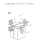 CONTAINER FOR SUPPLYING PLANT ROOTS WITH NUTRIENT SOLUTION WITHOUT THE USE     OF SOIL diagram and image