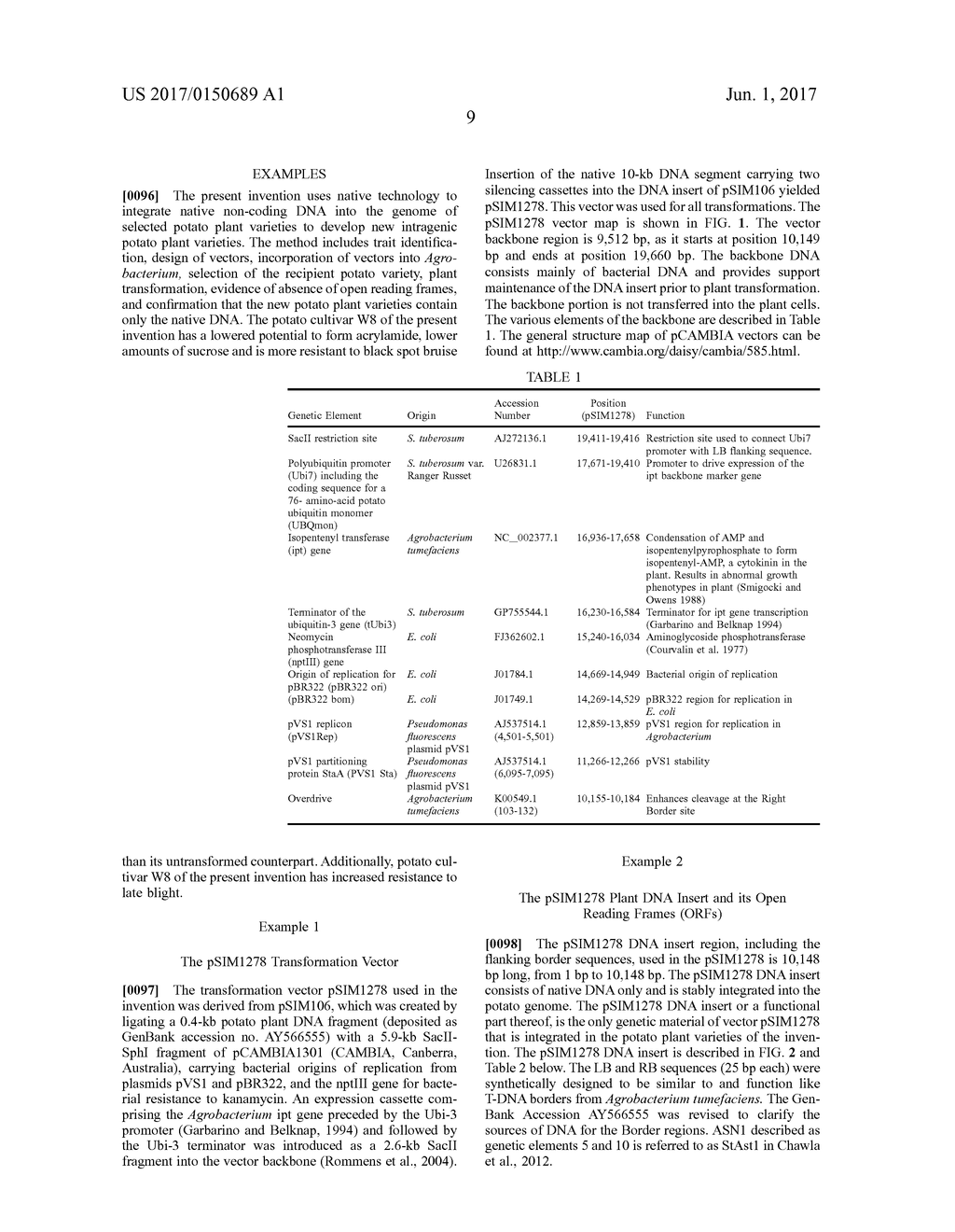 POTATO CULTIVAR W8 - diagram, schematic, and image 20