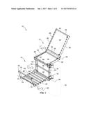 SIDE MOUNTED FOLDABLE TREE STAND diagram and image