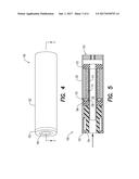 E-VAPOR DEVICE INCLUDING PUNCTURE DEVICE AND SEALED PACKET OF PRE-VAPOR     FORMULATION diagram and image