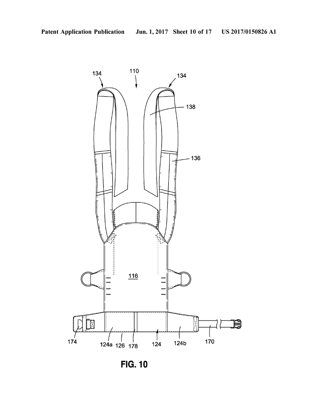 INFANT CARRIER WITH CINCHABLE SLEEVE SEAT ADJUSTMENT - diagram, schematic, and image 11