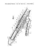 Ratcheting Mechanism for Surgical Stapling Device diagram and image