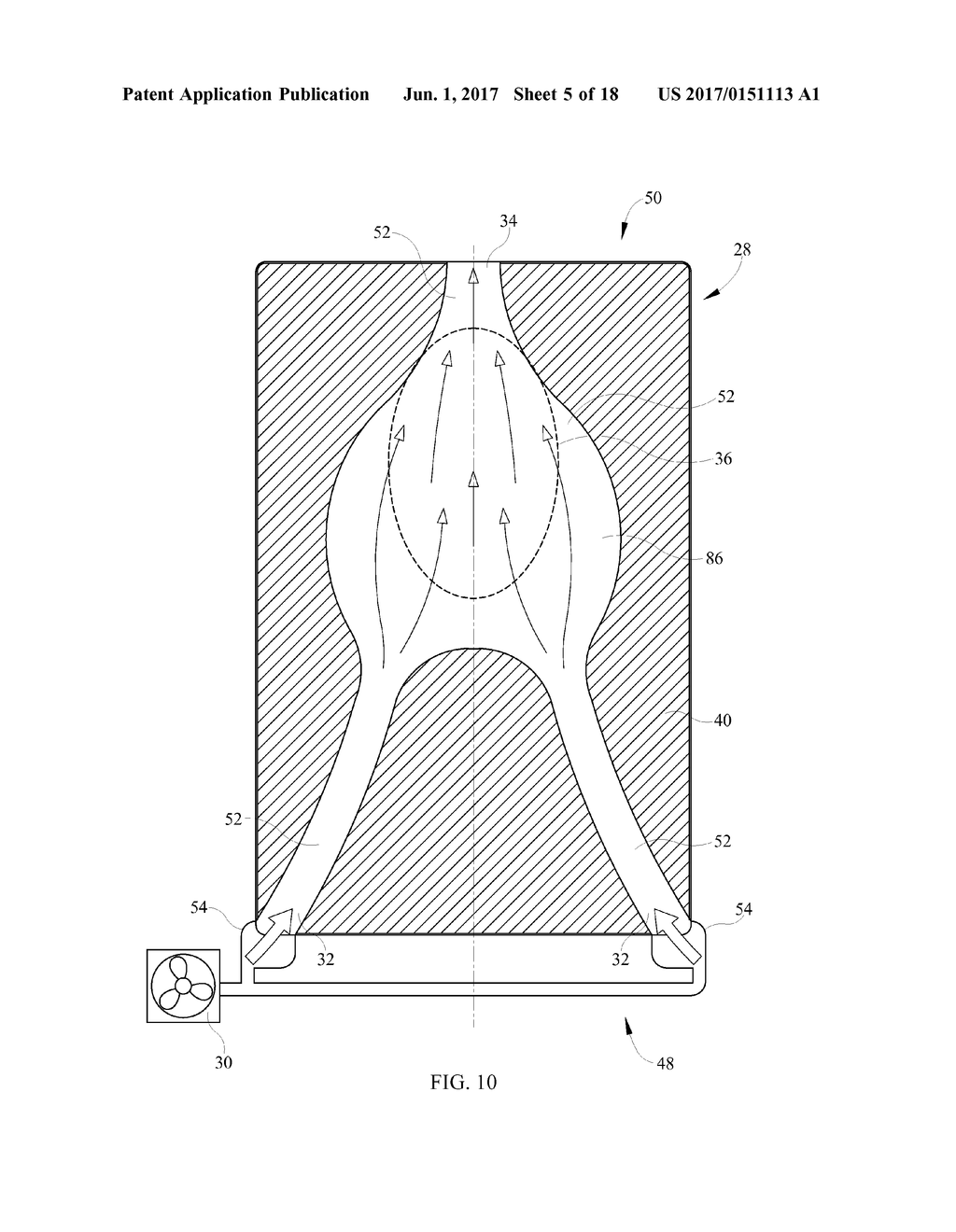 SYSTEMS AND METHODS FOR DIRECTING FLUID FLOW IN A MATTRESS - diagram, schematic, and image 06