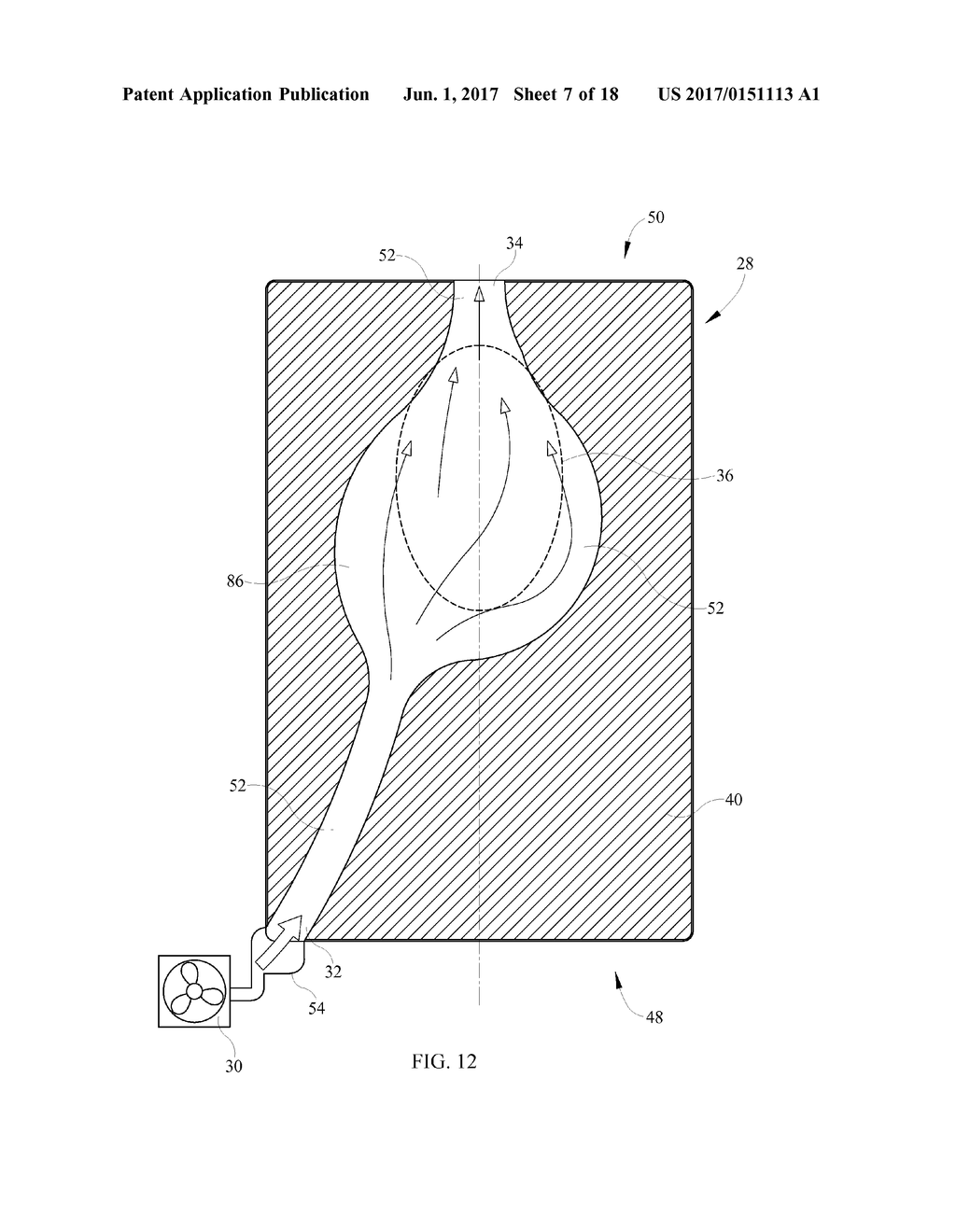 SYSTEMS AND METHODS FOR DIRECTING FLUID FLOW IN A MATTRESS - diagram, schematic, and image 08