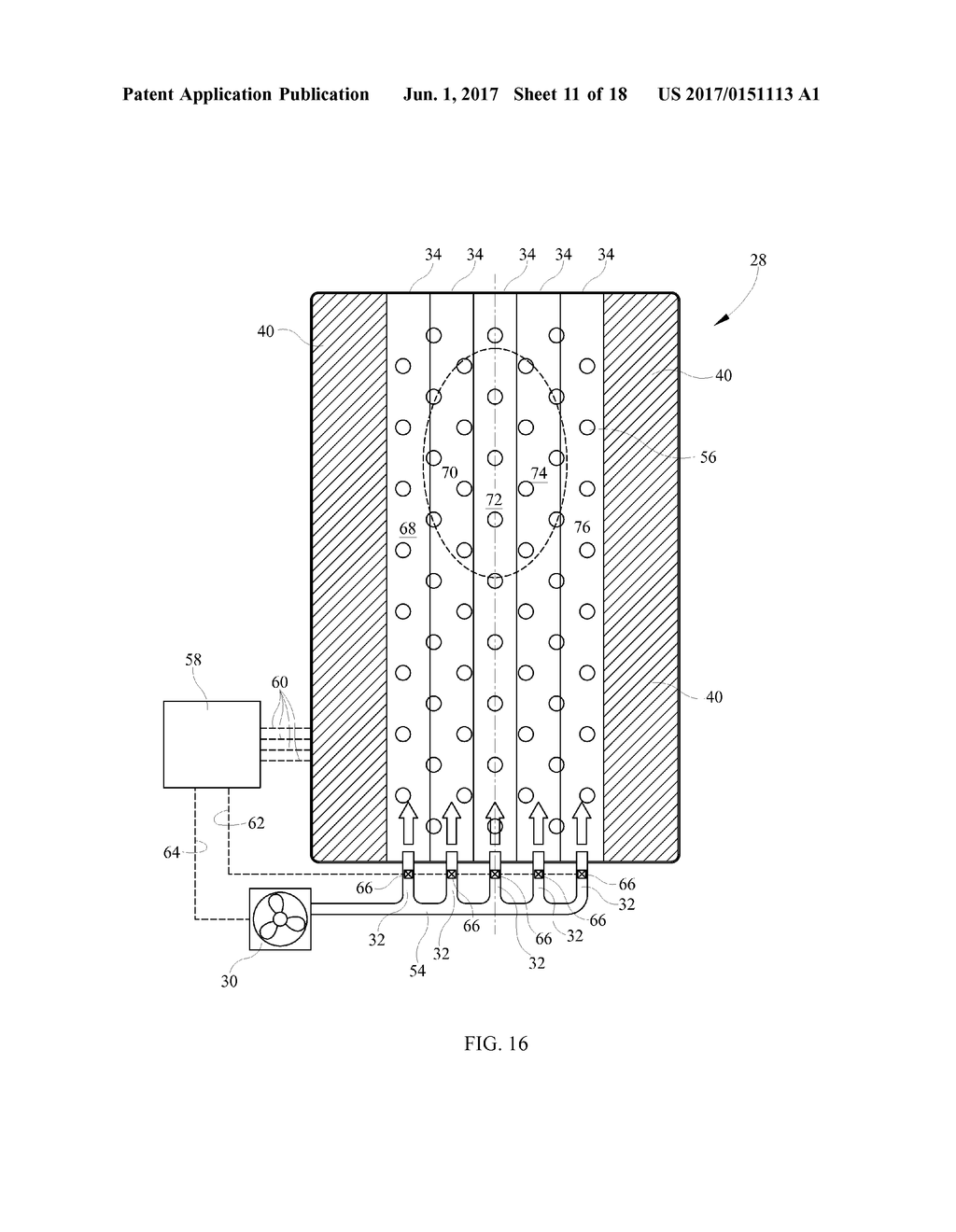 SYSTEMS AND METHODS FOR DIRECTING FLUID FLOW IN A MATTRESS - diagram, schematic, and image 12