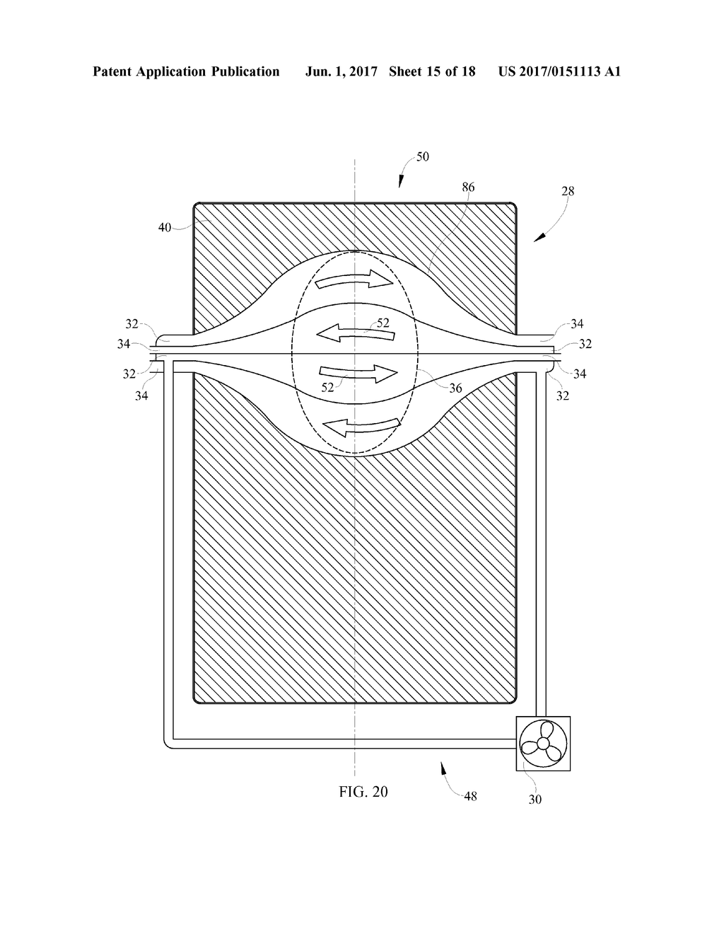 SYSTEMS AND METHODS FOR DIRECTING FLUID FLOW IN A MATTRESS - diagram, schematic, and image 16