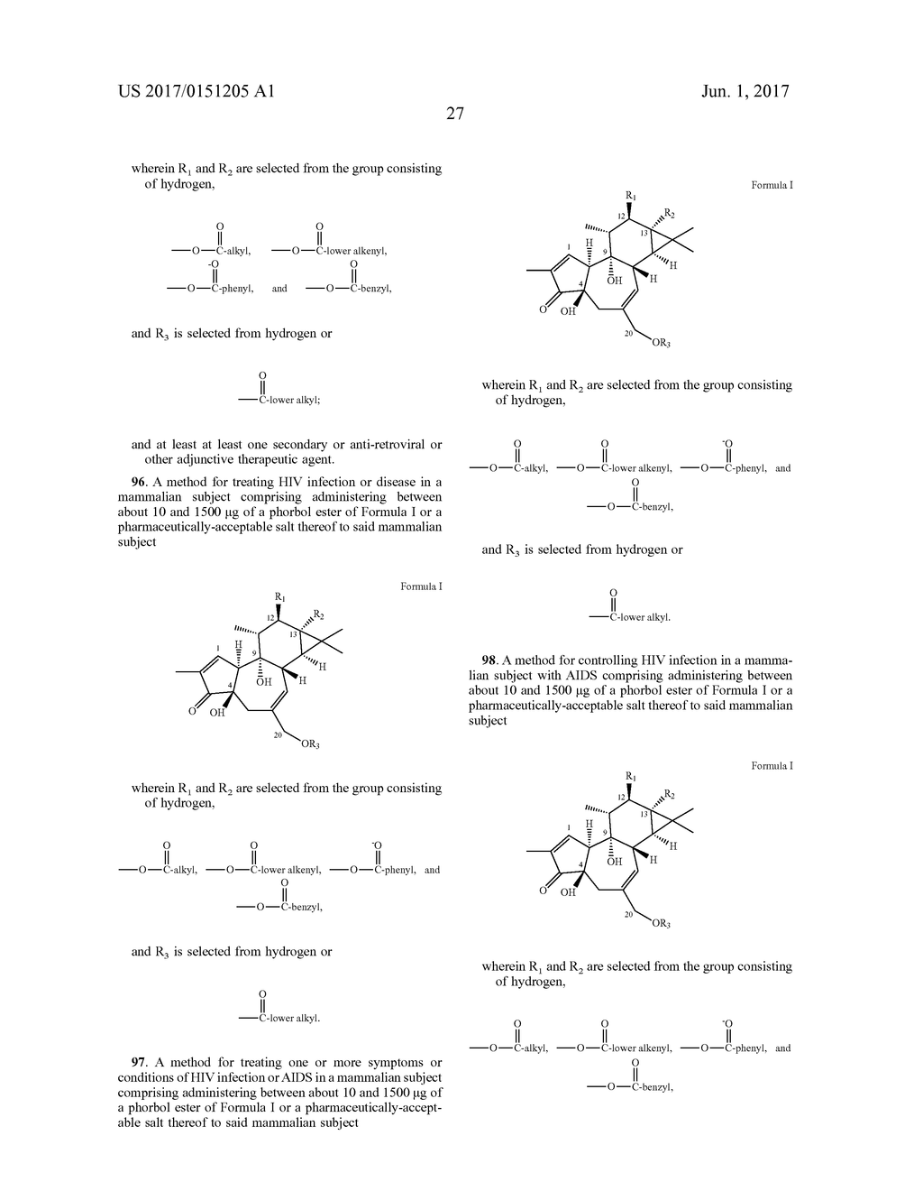 COMPOSITIONS AND METHODS OF USE OF PHORBOL ESTERS - diagram, schematic, and image 28