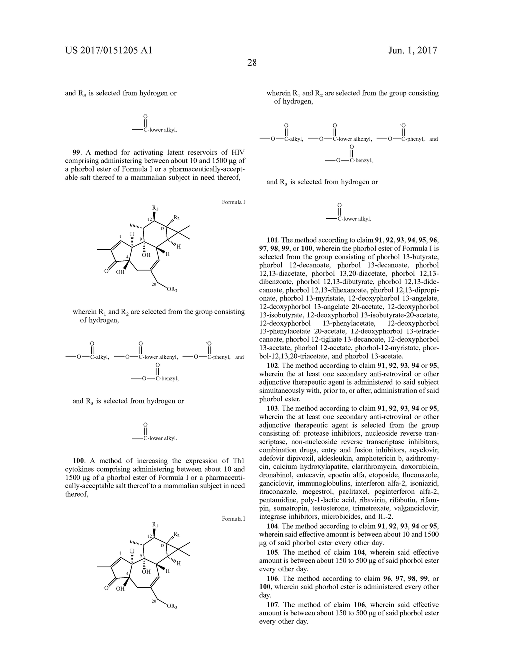 COMPOSITIONS AND METHODS OF USE OF PHORBOL ESTERS - diagram, schematic, and image 29