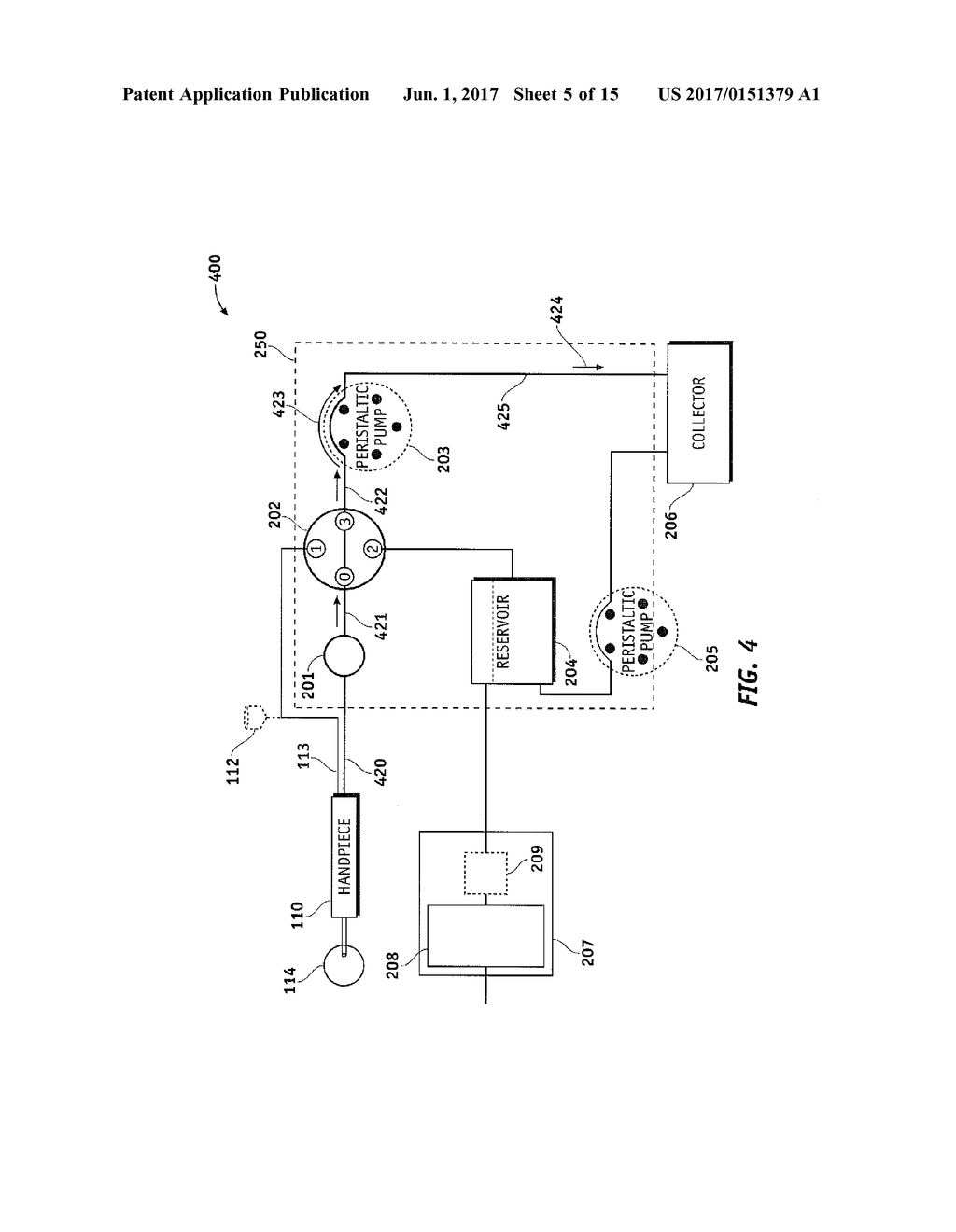 AUTOMATICALLY SWITCHING DIFFERENT ASPIRATION LEVELS AND/OR PUMPS TO AN     OCULAR PROBE - diagram, schematic, and image 06