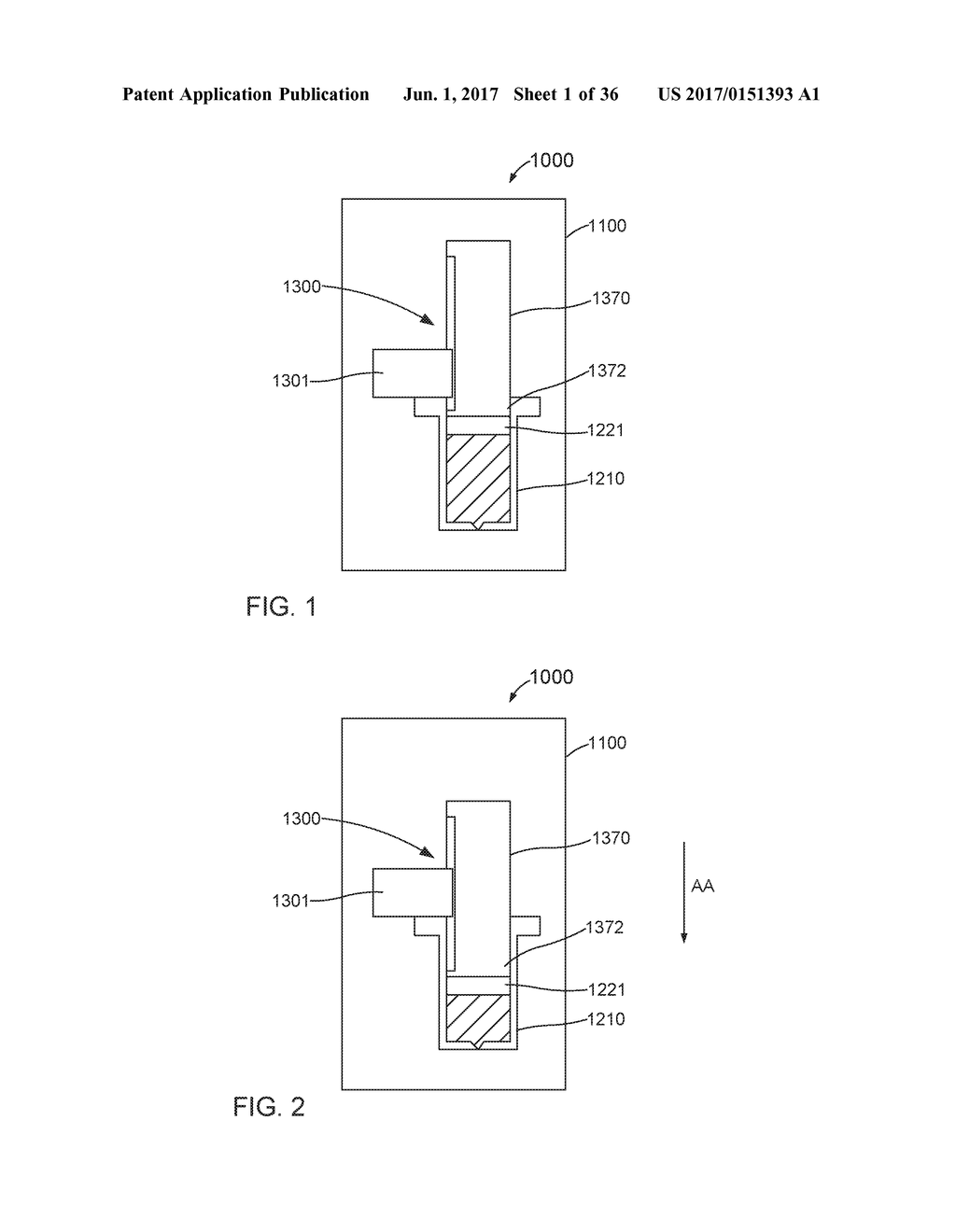 DEVICES AND METHODS FOR DELIVERING MEDICAMENTS FROM A MULTI-CHAMBER     CONTAINER - diagram, schematic, and image 02