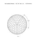 DIMPLE PATTERNS FOR GOLF BALLS diagram and image