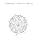 DIMPLE PATTERNS FOR GOLF BALLS diagram and image