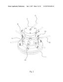 ELECTROCHEMICAL MACHINING APPARATUS FOR FORMING TURBINE BLADES diagram and image